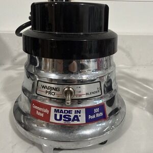 WARING PRO COMMERCIAL BLENDER BASE/MOTOR ONLY 2 SPEEDS TESTED WORKS 51BL26